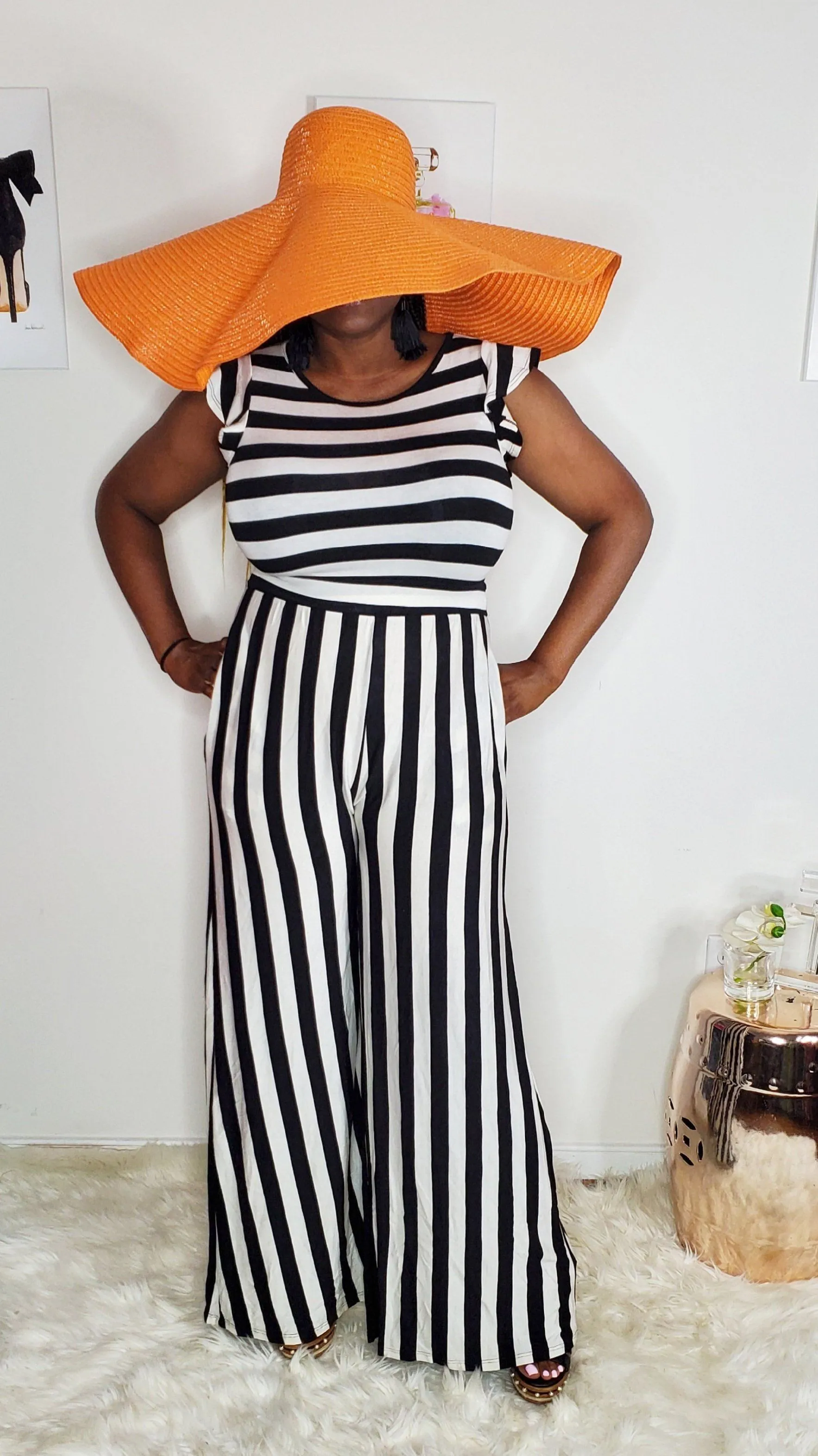 Rich Auntie Oversized Floppy Hat