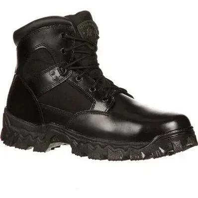 Rocky Men's Alpha Force 6" Soft Toe WP Public Service Boot -Black- FQ0002167