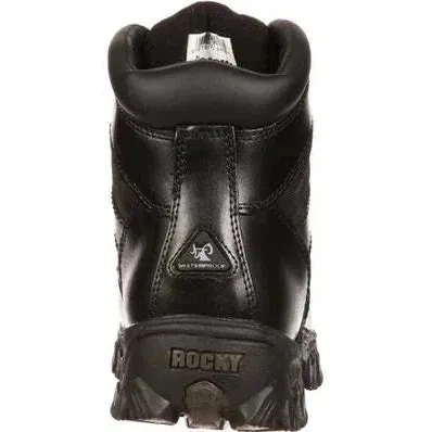 Rocky Men's Alpha Force 6" Soft Toe WP Public Service Boot -Black- FQ0002167