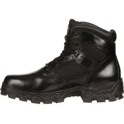 Rocky Men's Alpha Force 6" Soft Toe WP Public Service Boot -Black- FQ0002167