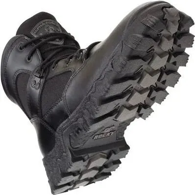 Rocky Men's Alpha Force 6" Soft Toe WP Public Service Boot -Black- FQ0002167