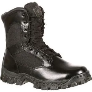 Rocky Men's Alpha Force 8" Soft Toe WP Public Service Boot -Black- FQ0002165