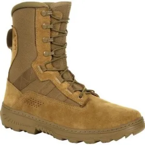 Rocky Men's Havoc Lightweight 8" Soft Toe Commercial Military Boot -Brown- RKC105