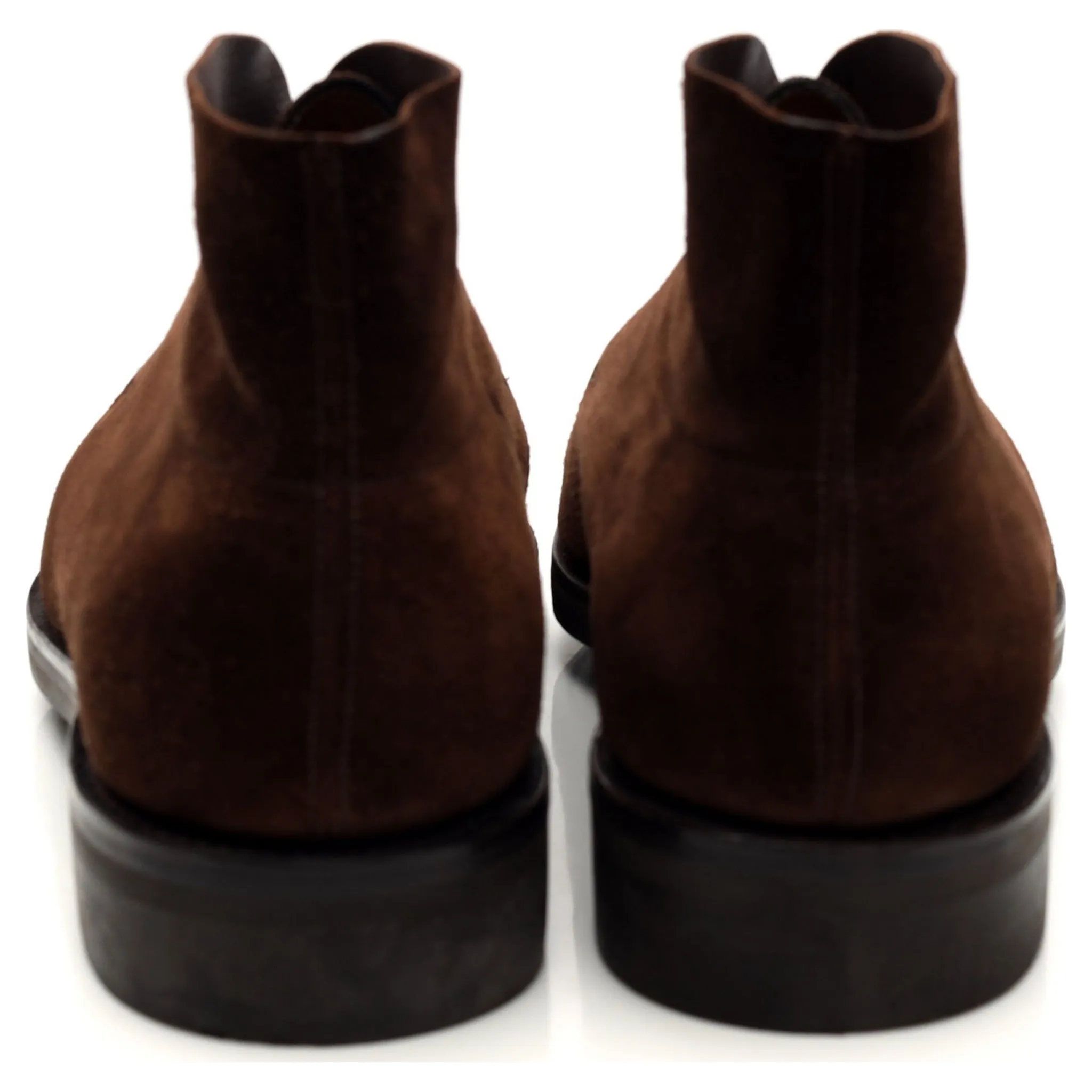 'Romsey ll' Dark Brown Suede Chukka Boots UK 9.5 E