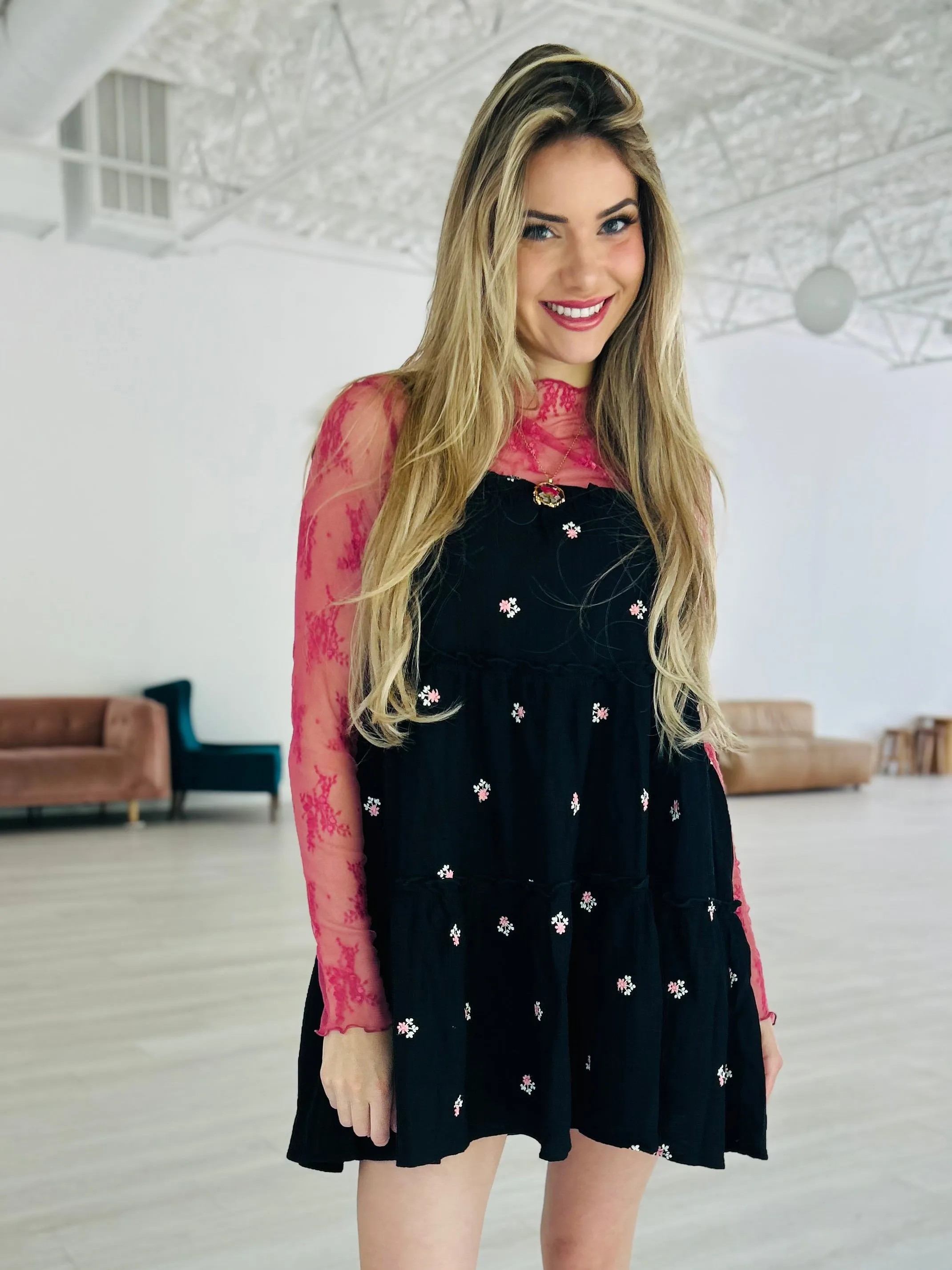 Rosey Babe Mini Dress