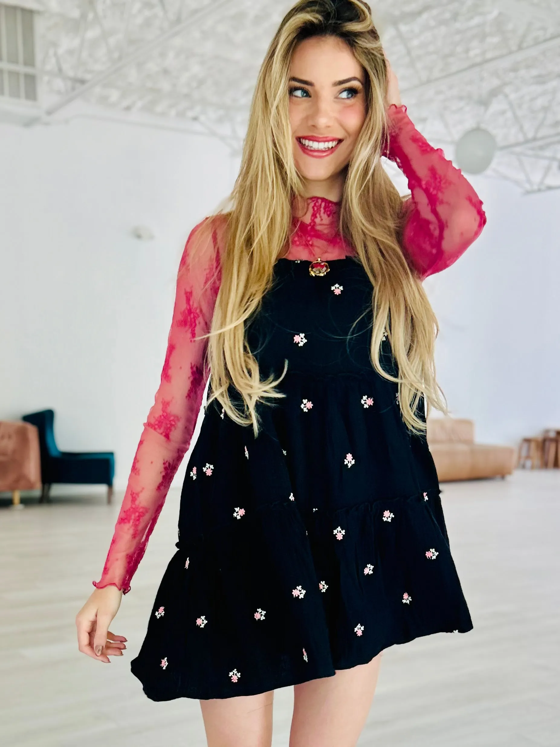 Rosey Babe Mini Dress