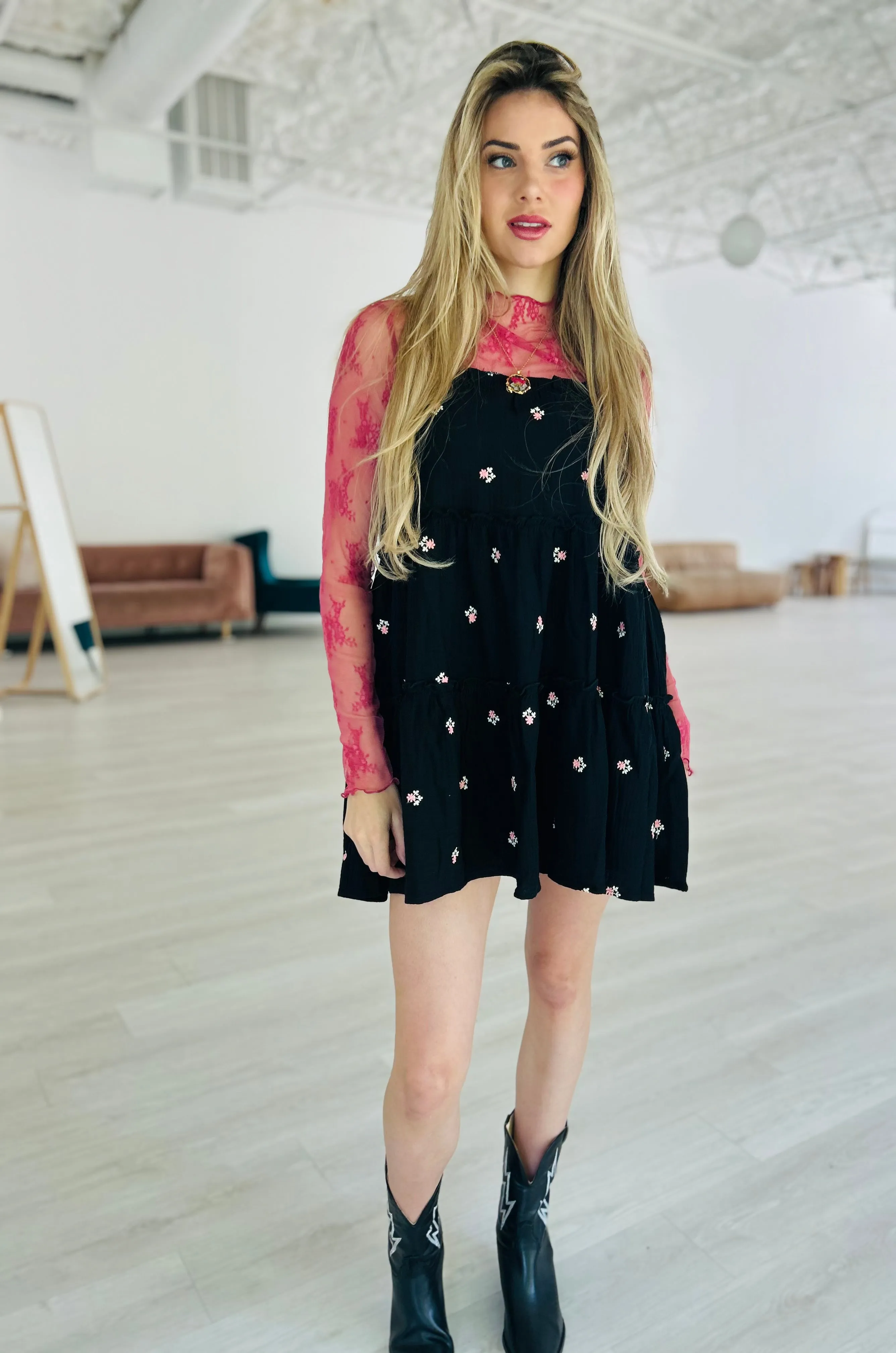 Rosey Babe Mini Dress