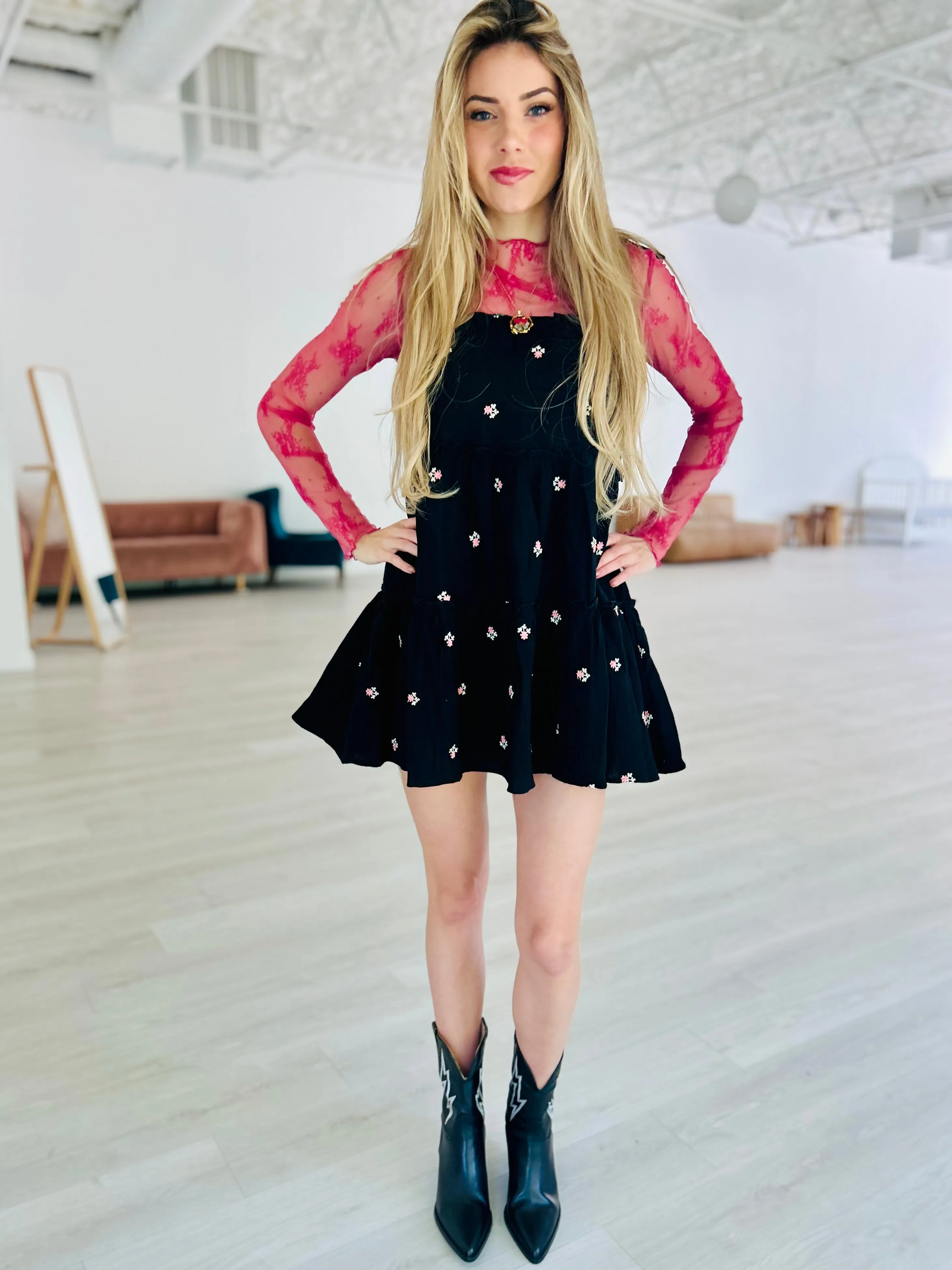 Rosey Babe Mini Dress