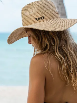 Roxy Womens Only The Ocean Straw Sun Hat