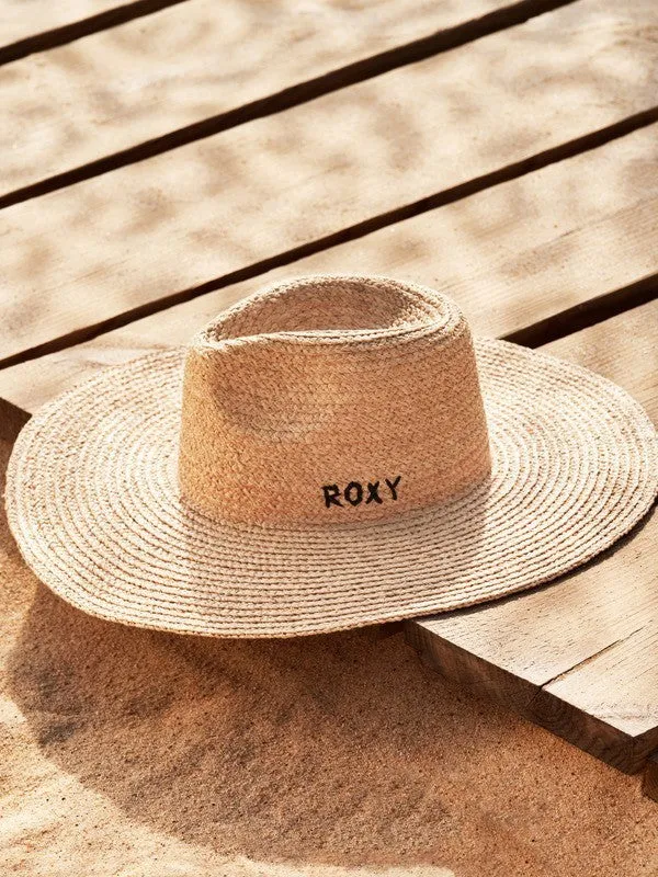 Roxy Womens Only The Ocean Straw Sun Hat