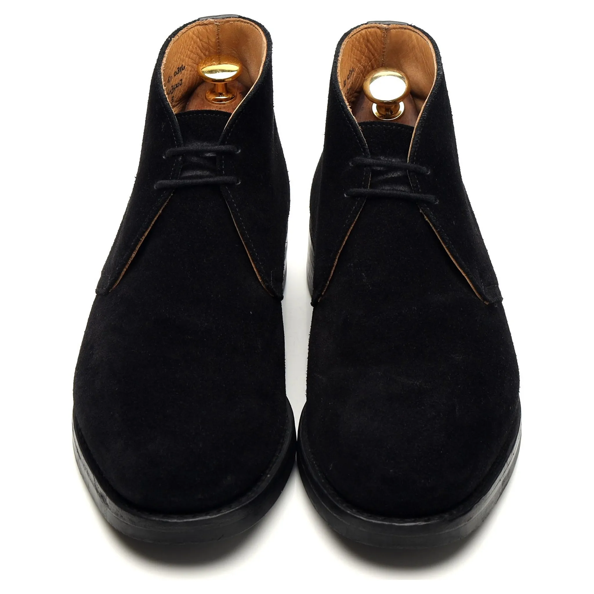 'Ryder 3' Black Suede Chukka Boots UK 6 G