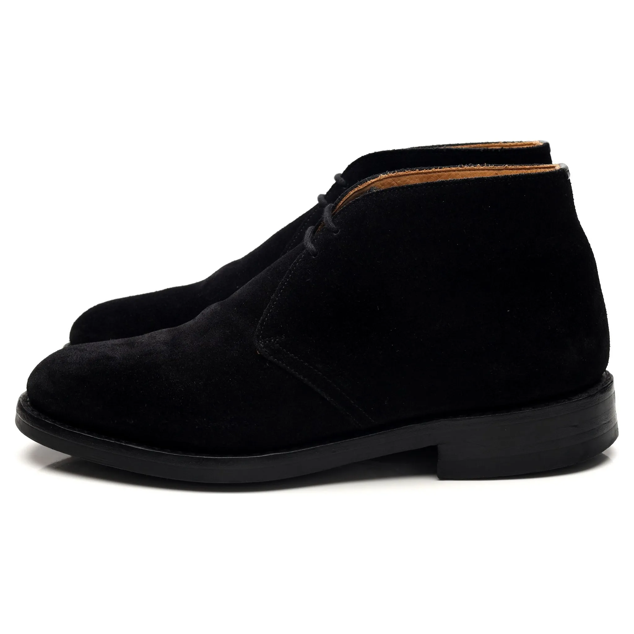 'Ryder 3' Black Suede Chukka Boots UK 6 G