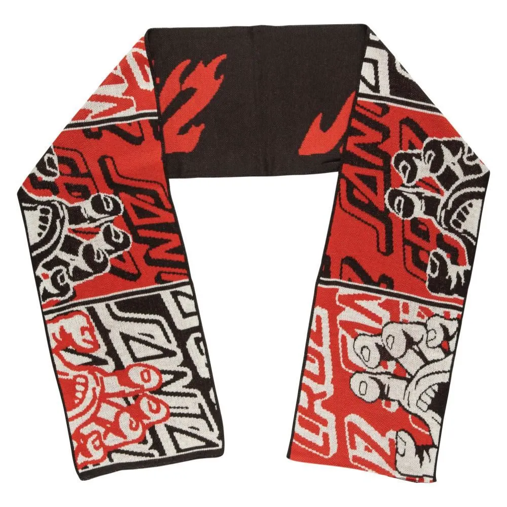 Santa Cruz Accessories Handled Scarf Black / Red / White - O/S
