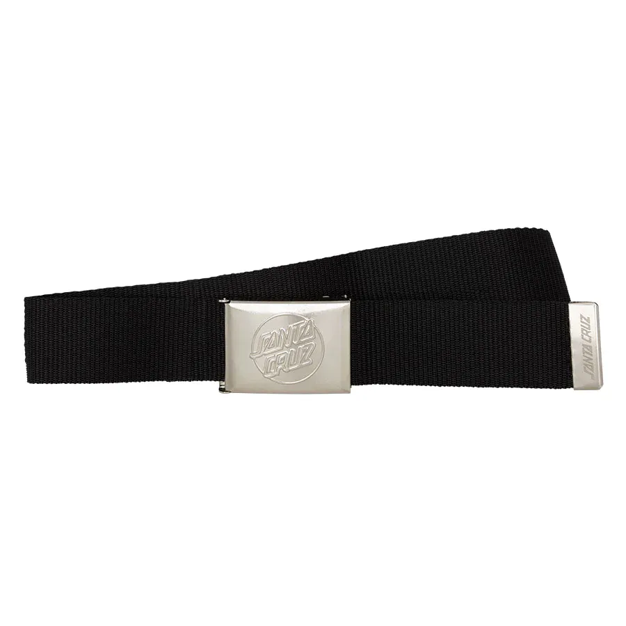 Santa Cruz Opus Dot Unisex Web Belt - Black