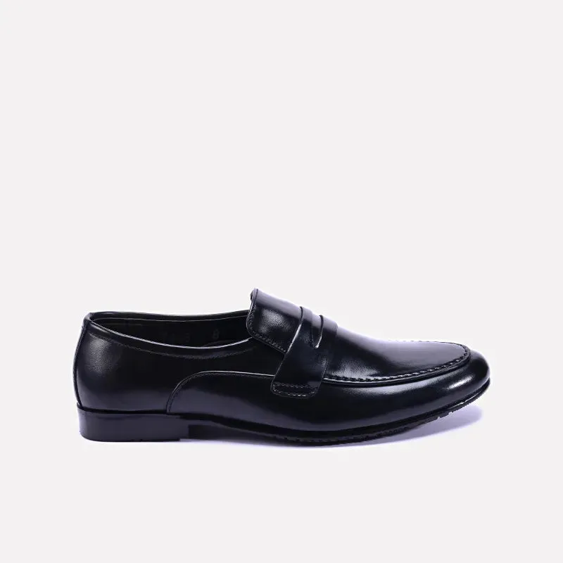 Savage Black Dress Penny Loafers 0111124