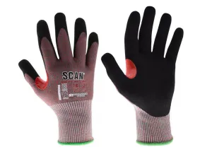 Scan Nitrile Palm Cut F Gloves - Xl (Size 10)