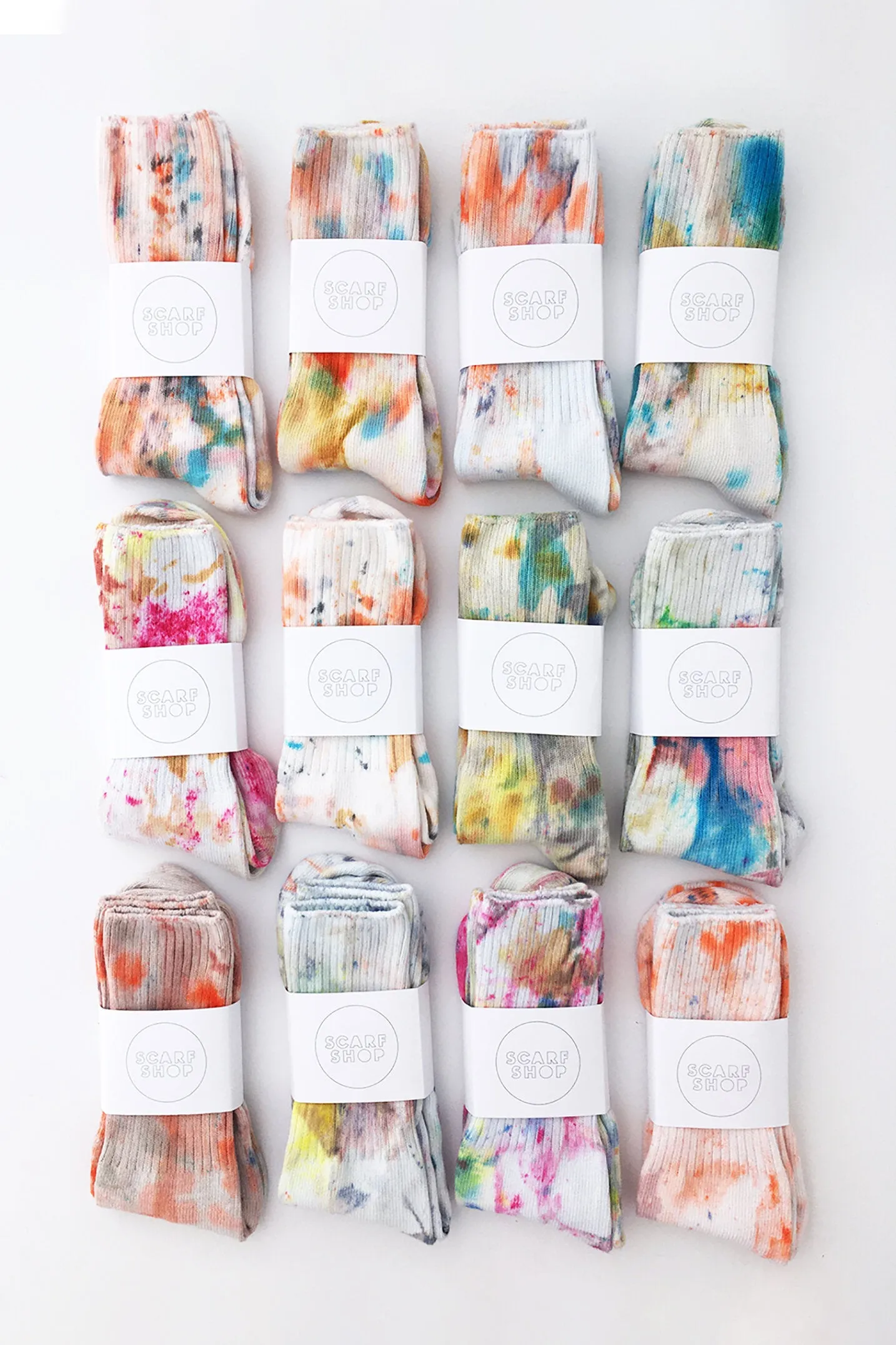 Scarf Shop Tie-Dye Socks