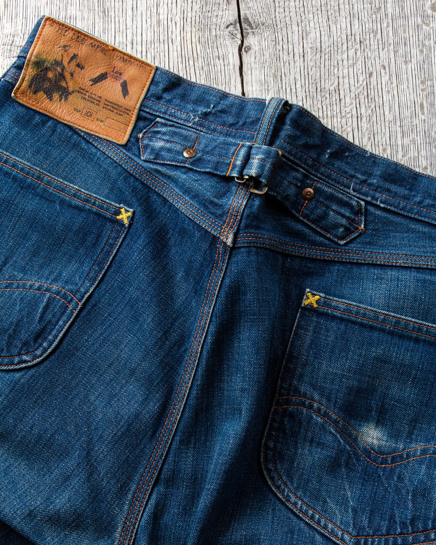 Second Hand Lee Archives 1930's 101-B Cowboy Jeans W 32