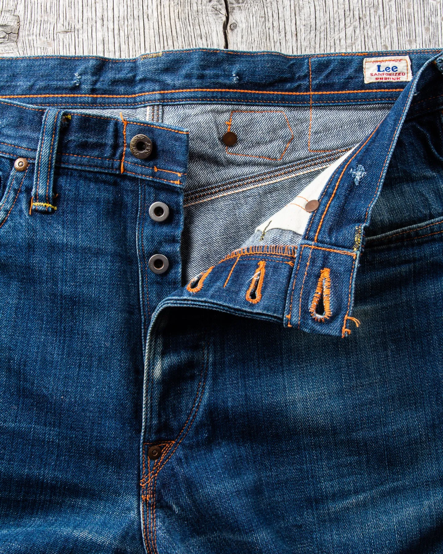 Second Hand Lee Archives 1930's 101-B Cowboy Jeans W 32