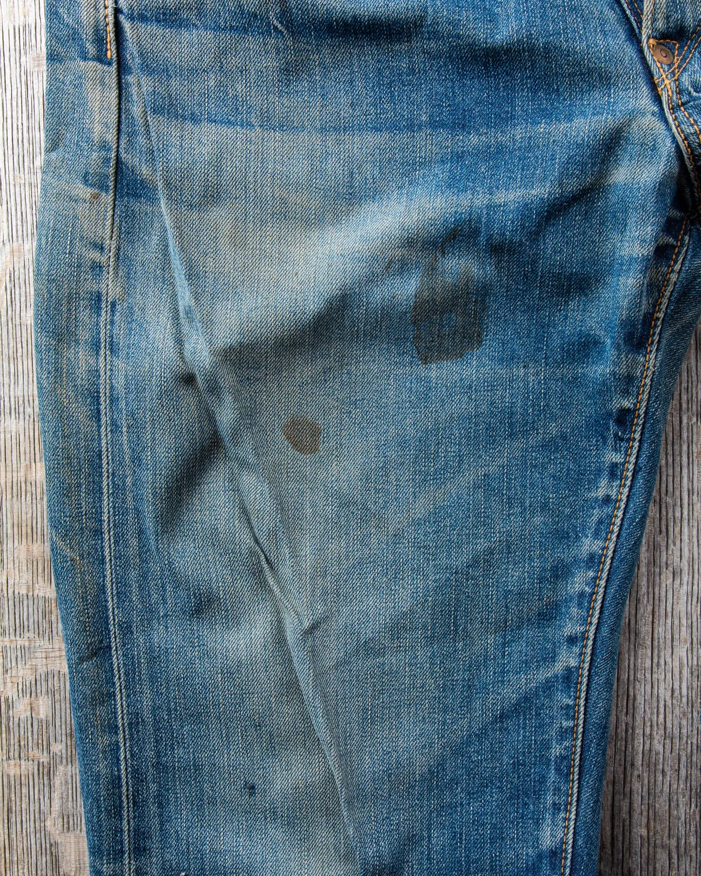Second Hand Lee Archives 1936 Hair on Hide Jeans