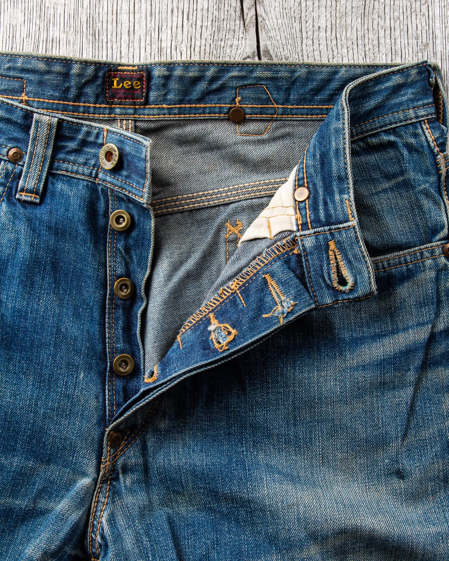 Second Hand Lee Archives 1936 Hair on Hide Jeans