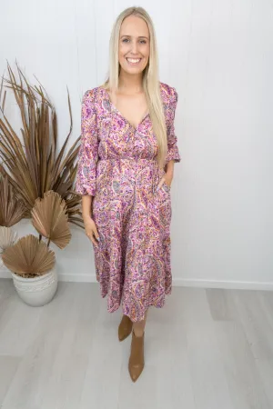 Selena Dress- Multi