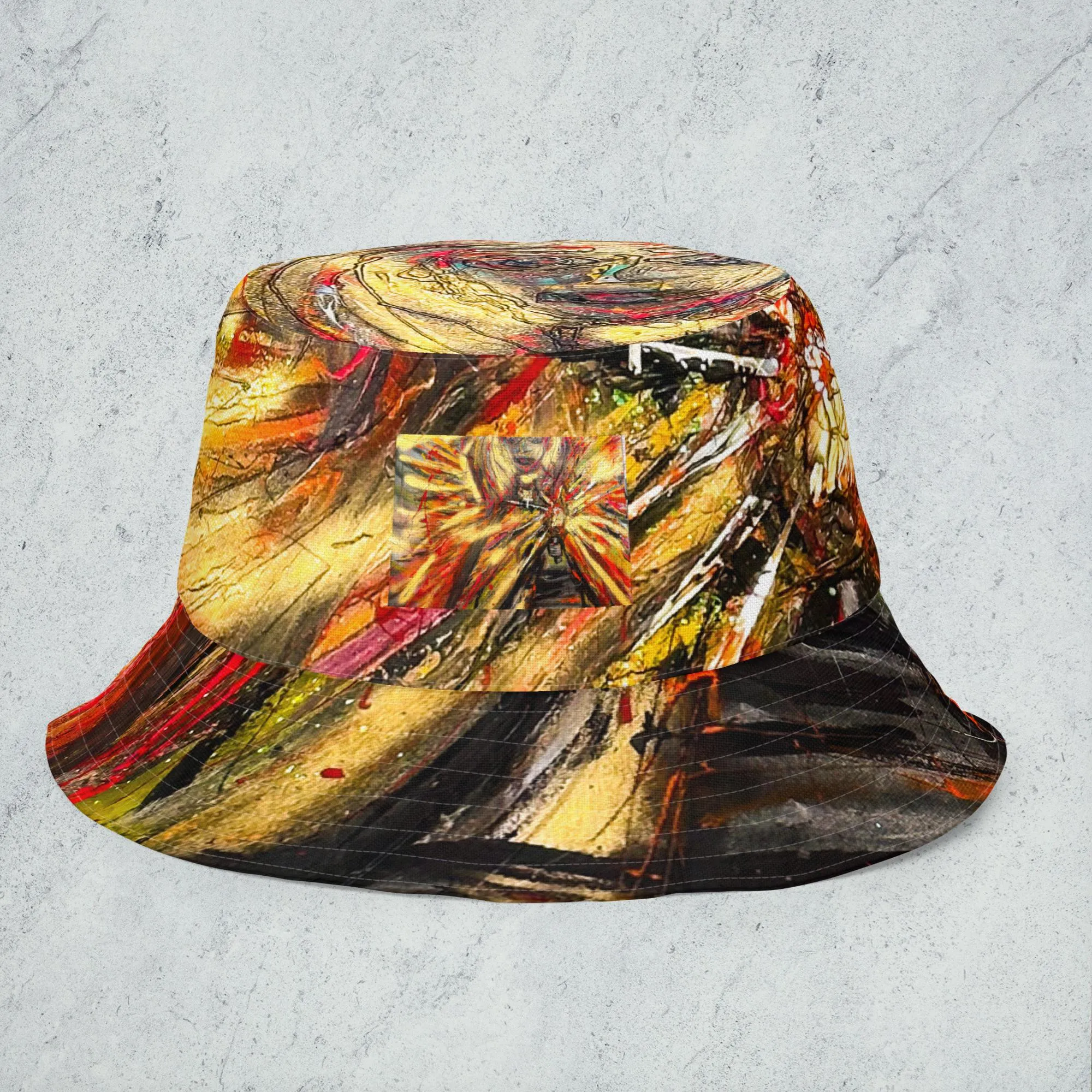 She Brings The Light Reversible bucket hat
