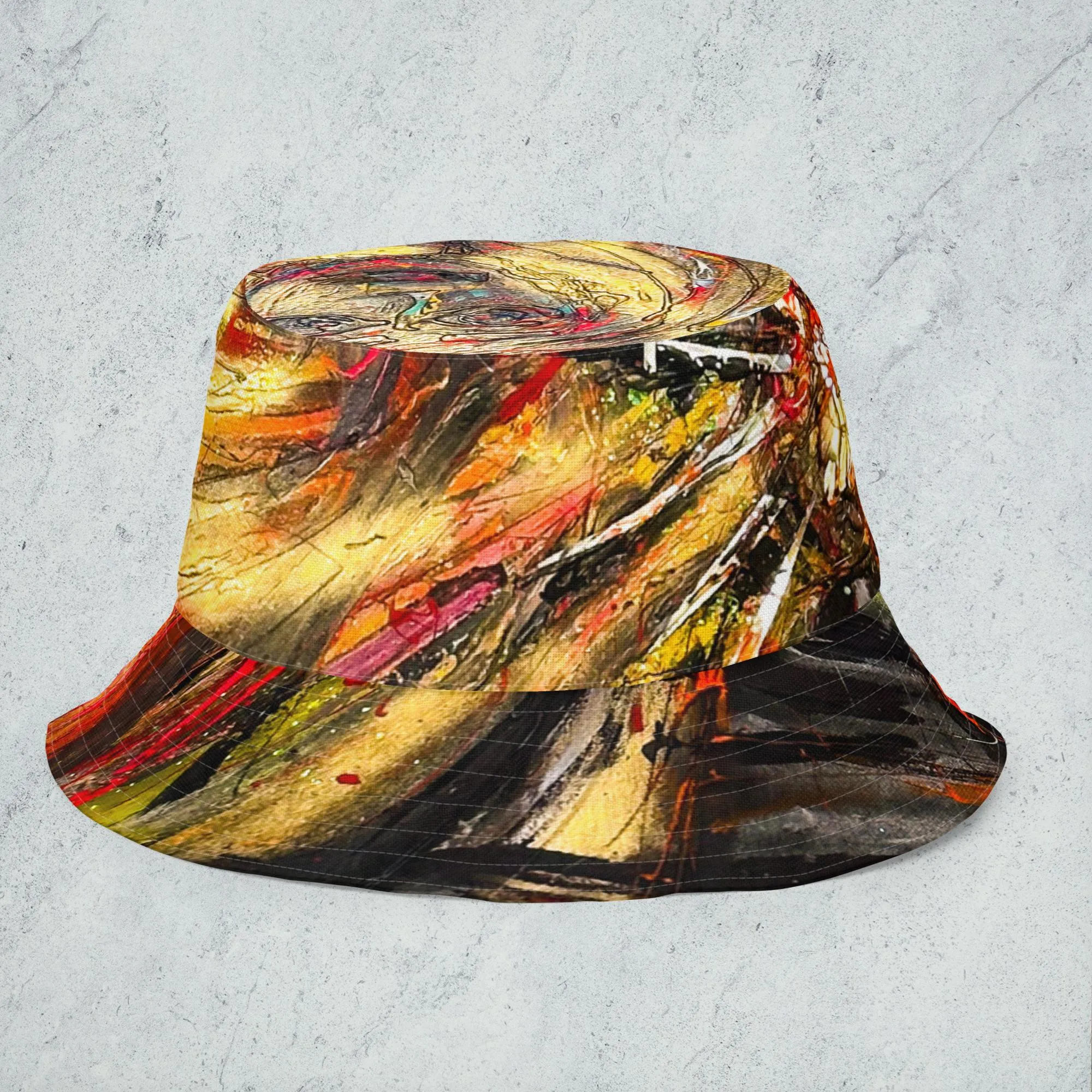 She Brings The Light Reversible bucket hat