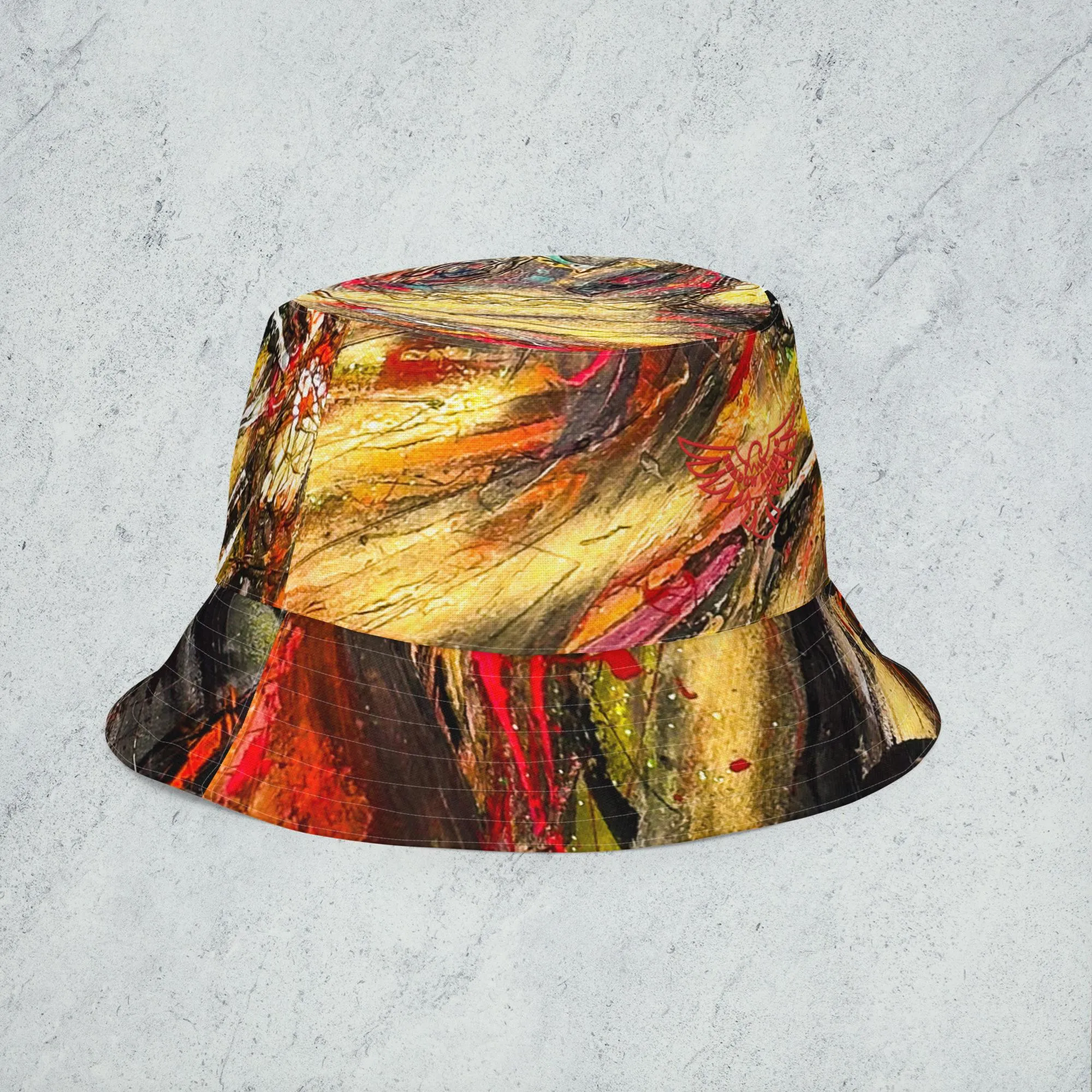 She Brings The Light Reversible bucket hat