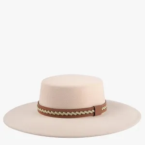 She’s A Keeper Wide Brim Hat - Beige