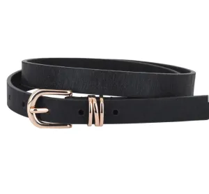 Shimmer Leather Belt