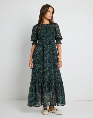Showcase Tiered Maxi Dress - Khaki