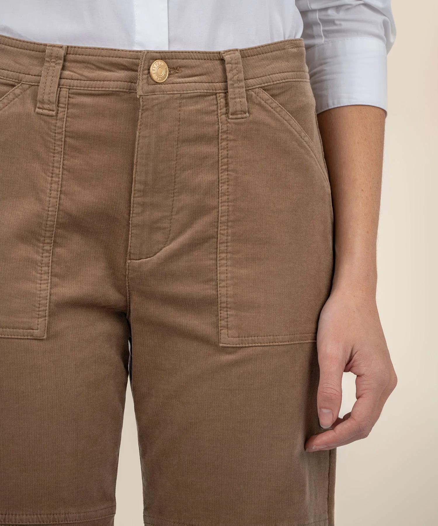 Sienna Corduroy High Rise Wide Leg - FINAL SALE