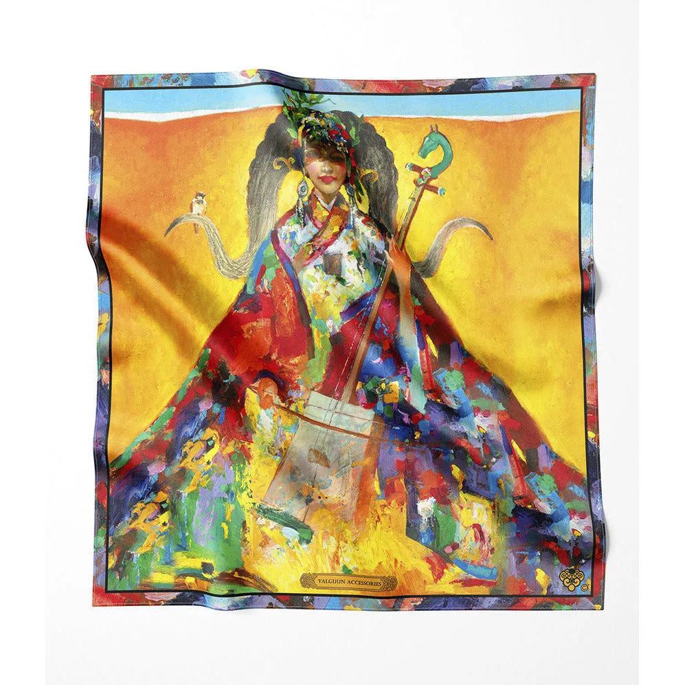 Silken Scarf Big Size