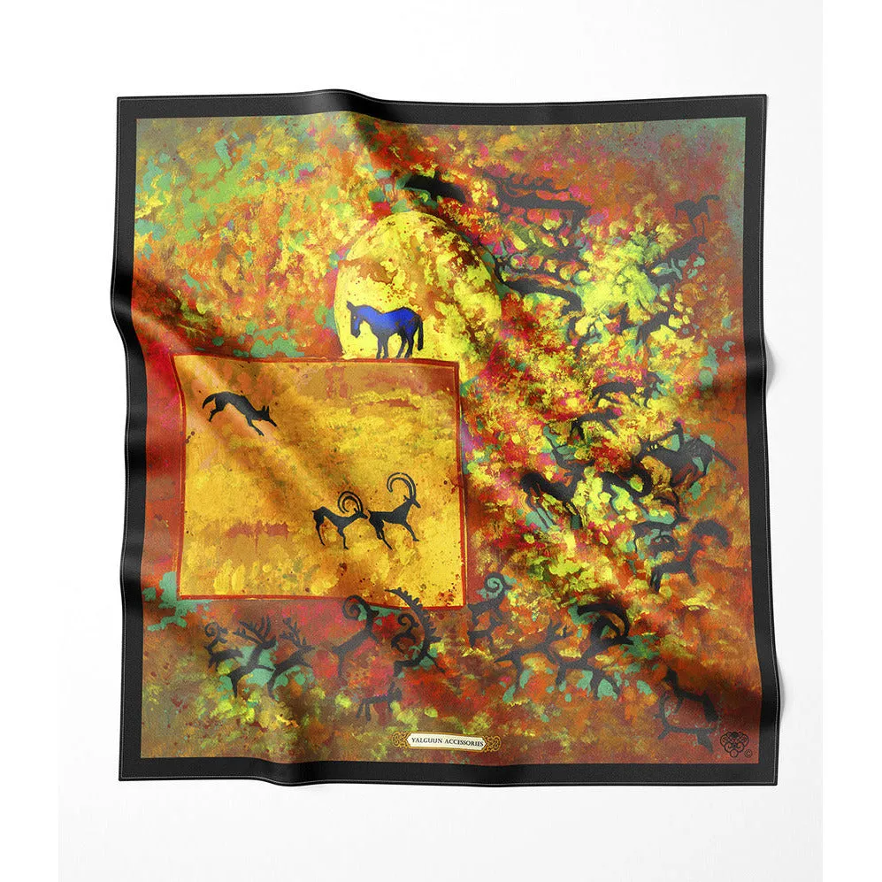 Silken Scarf Big Size