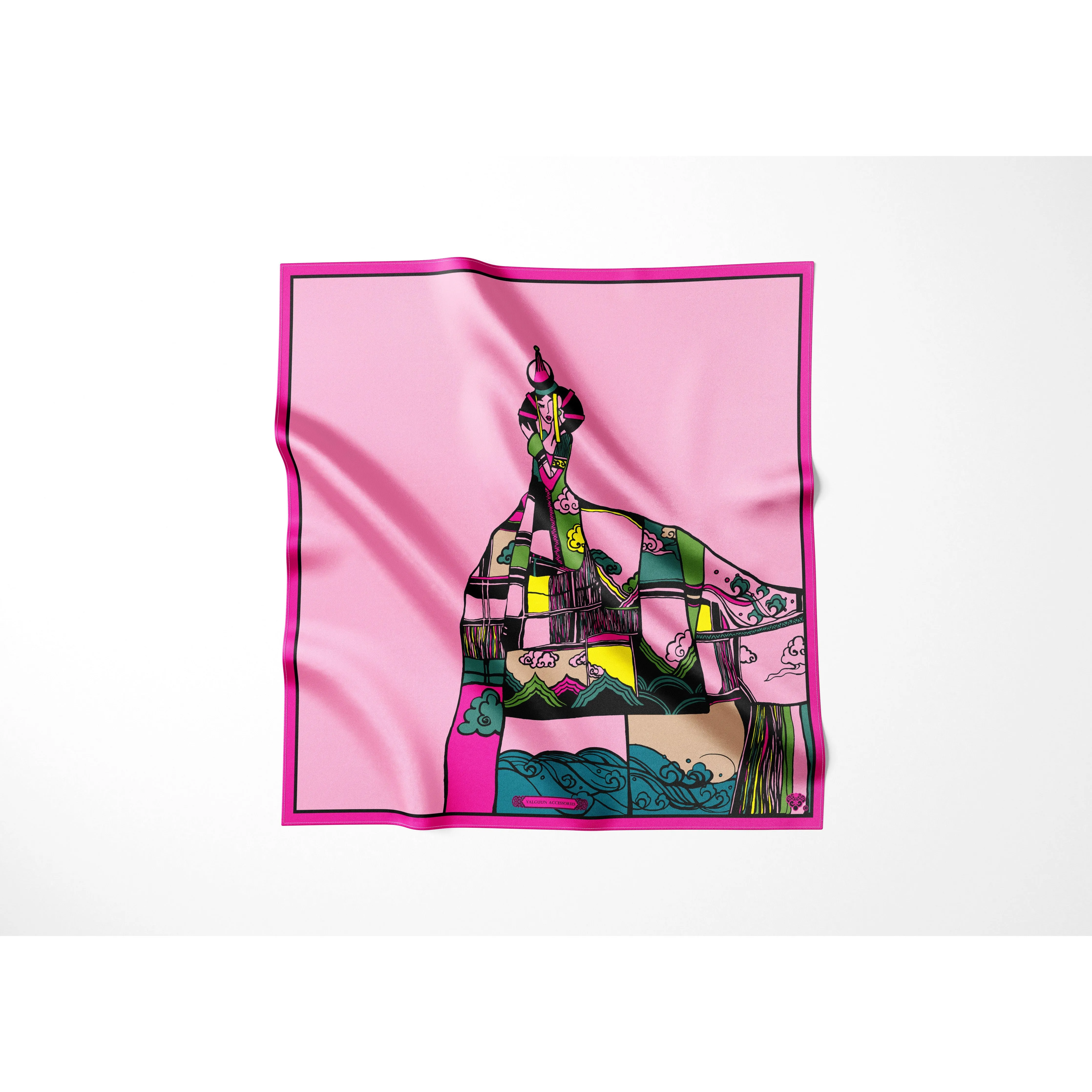 Silken Scarf Big Size