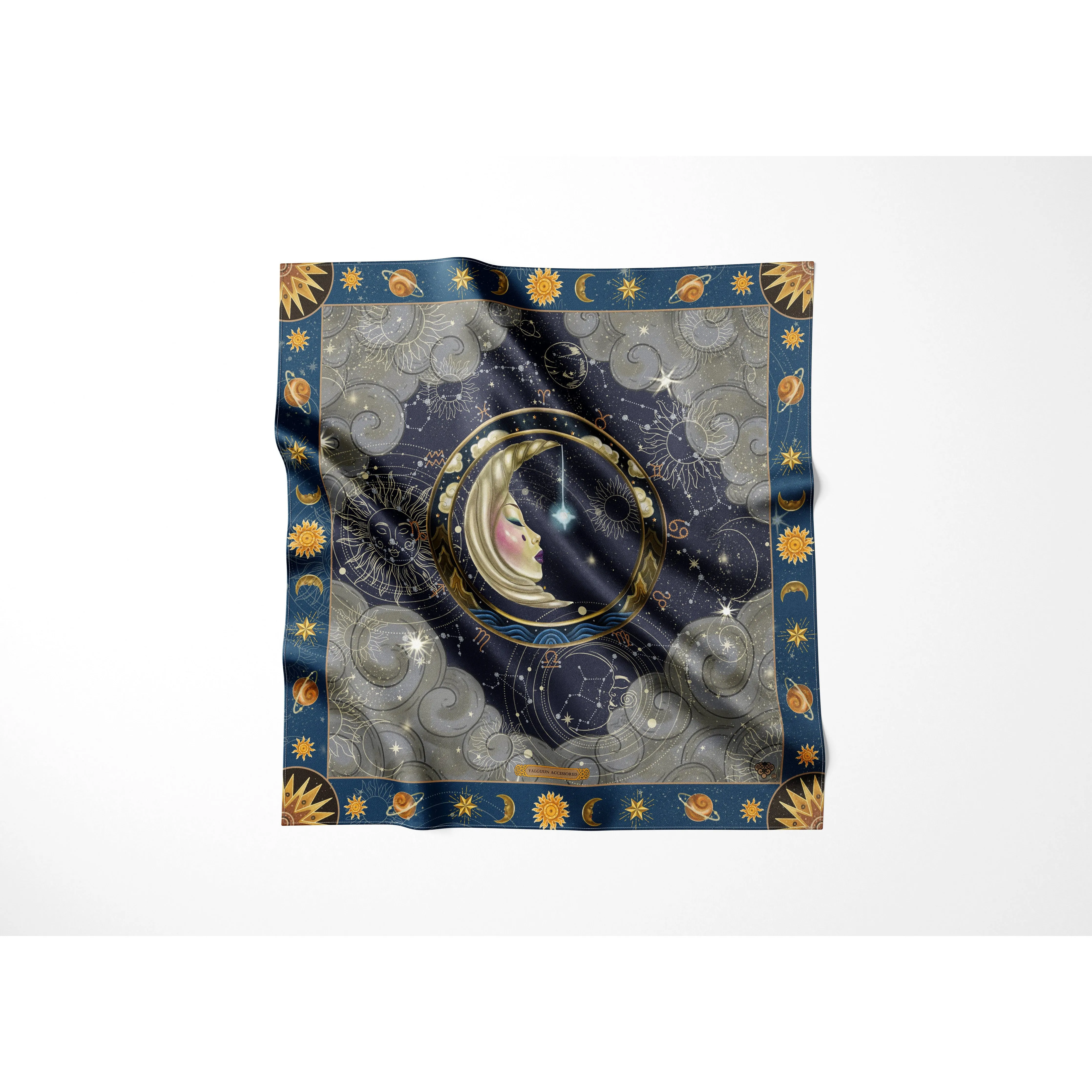 Silken Scarf Big Size