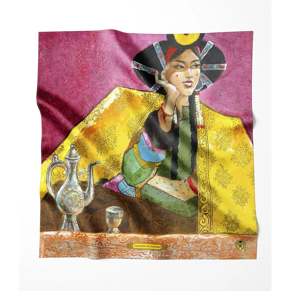 Silken Scarf Big Size