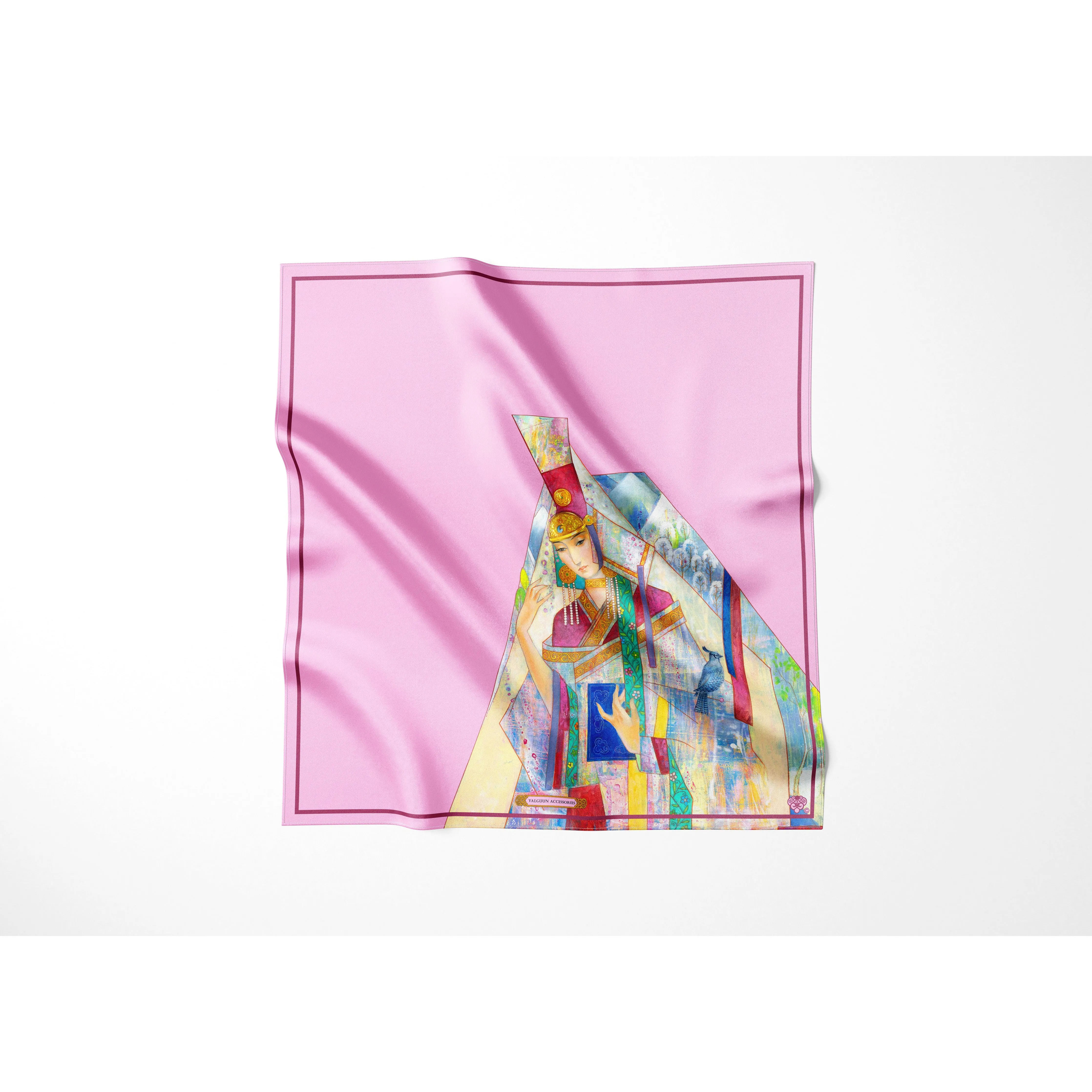 Silken Scarf Big Size