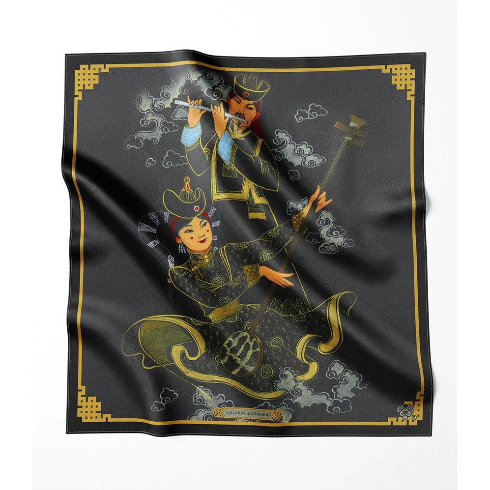 Silken Scarf Big Size