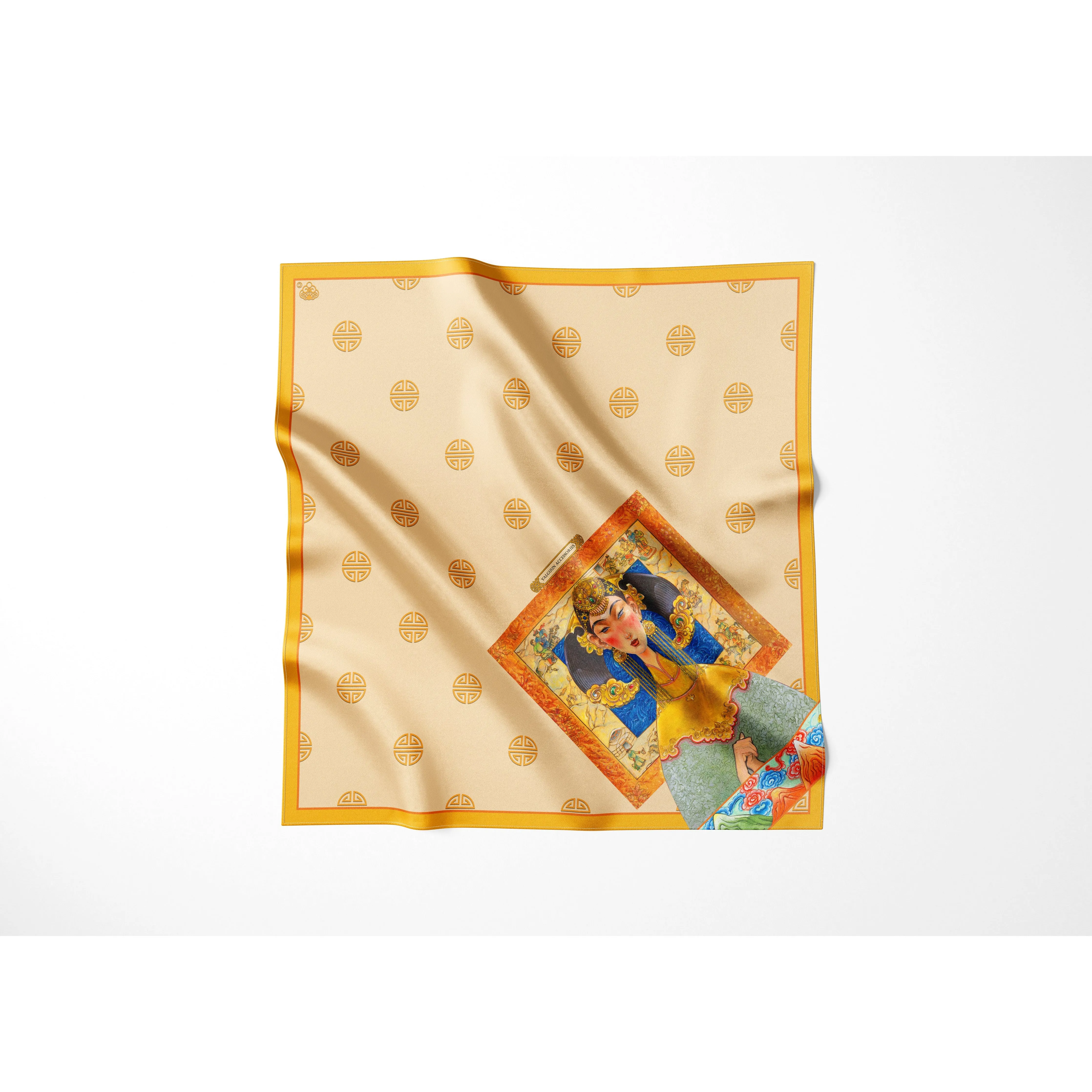 Silken Scarf Big Size