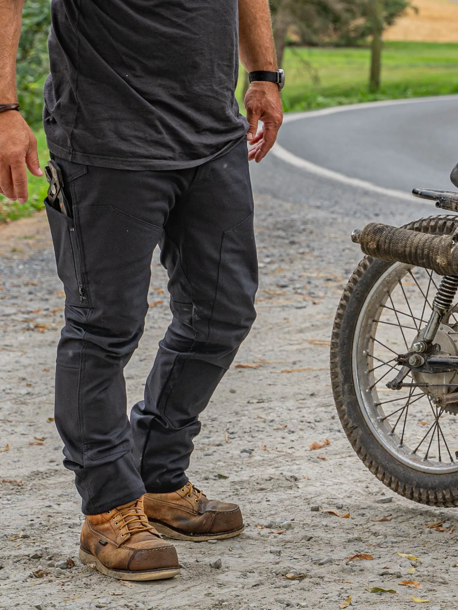 Slim Fit Double Knee Utility Pant 2.0