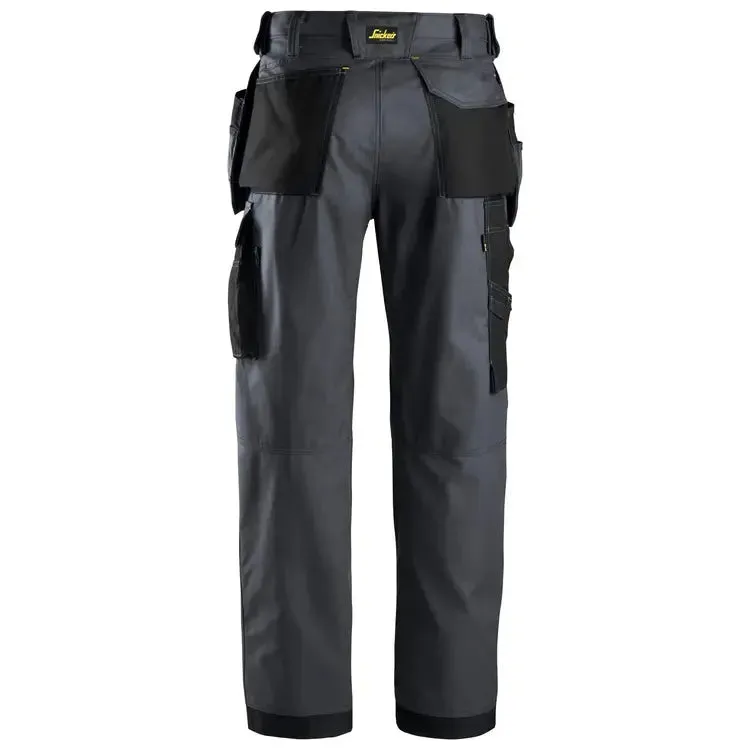 Snickers 3214 Canvas  Craftsmen Holster Pockets Trousers