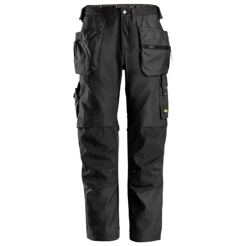 Snickers Allround Work Canvas Stretch Trouser Holster Pockets 6224