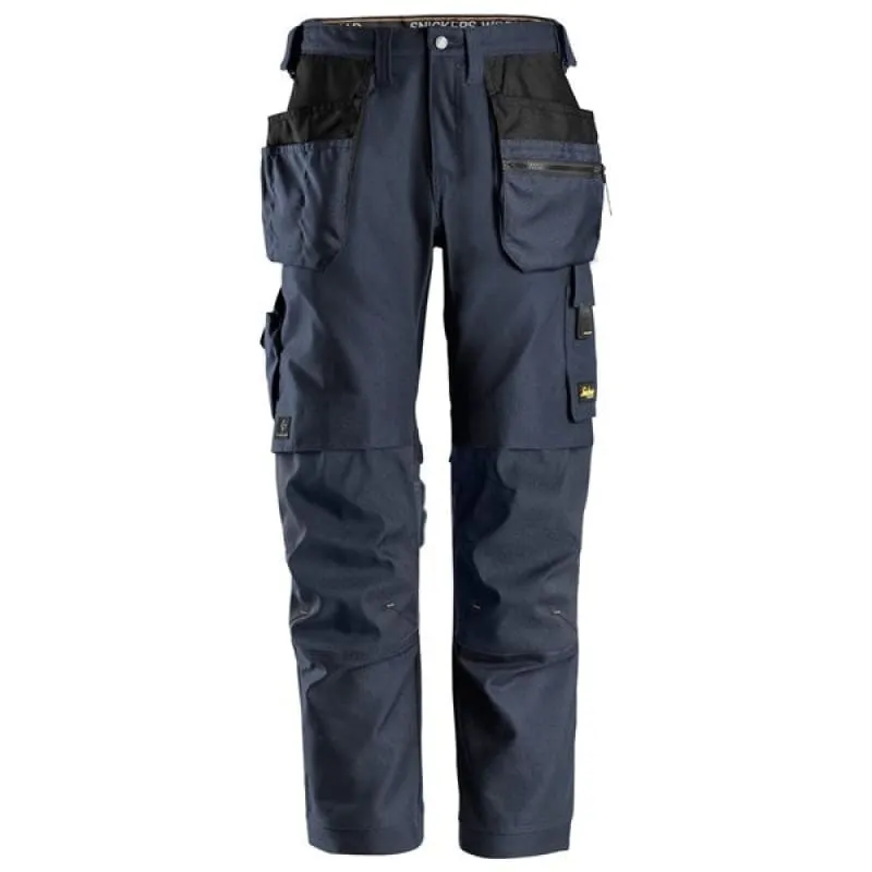 Snickers Allround Work Canvas Stretch Trouser Holster Pockets 6224