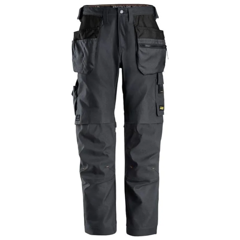 Snickers Allround Work Canvas Stretch Trouser Holster Pockets 6224