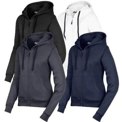 Snickers Workwear Women's Zip-Up Hooded Work Hoody with Handy Pockets - 2806