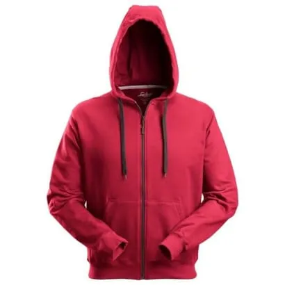 Snickers Workwear Zipped Hooded Sweatshirt with Full Zip - 2801