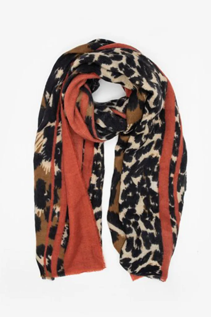Snug Rust Safari Scarf