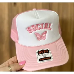 Social Butterly Trucker Hat